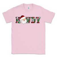 Bubblegum Pink howdy santa Classic Tee - AdoDesignShop
