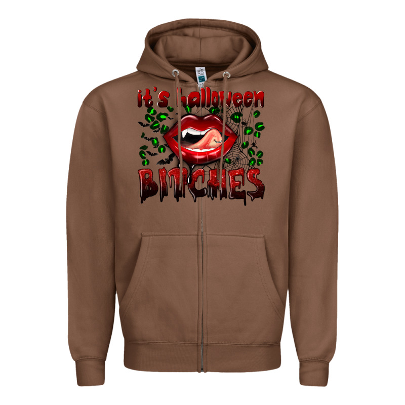 It's Halloween Bitches Zipper Hoodie by BundleAndBundleShop | Teevron