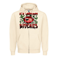 Sandshell it's halloween bitches Zipper Hoodie - BundleAndBundleShop