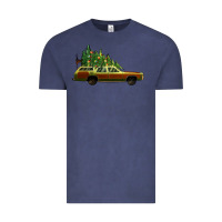 Vintage Denim christmas vacation car Vintage Tee - Jasminsmagicworld