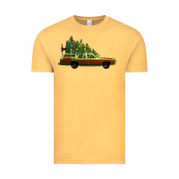 Vintage Mustard christmas vacation car Vintage Tee - Jasminsmagicworld