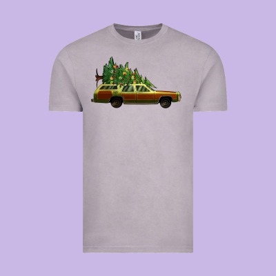 Christmas Vacation Car Vintage Tee Designed By Jasminsmagicworld