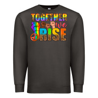 Smoke LGBTQ+ together we rise Premium Sweatshirt - NancyCooperArtShop