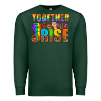 Sports Green LGBTQ+ together we rise Premium Sweatshirt - NancyCooperArtShop