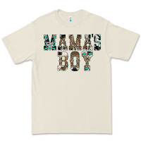 Bone Western Mama's Boy Premium Tee - CowhideDigitalArt