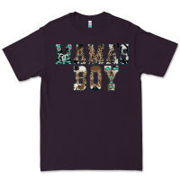 Plum Western Mama's Boy Premium Tee - CowhideDigitalArt