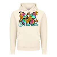 Vintage Artic dreamer with Butterfly and sunflowers Vintage Hoodie - Artiststas