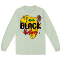 Matcha i am black history Long Sleeve Tee - MaliasSmallBusiness