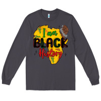 Smoke i am black history Long Sleeve Tee - MaliasSmallBusiness
