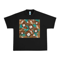 Black baseball turquoise gemstones western patterns Urban Heavy Tee - BarkalooDesign