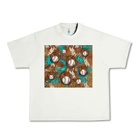 Pistachio baseball turquoise gemstones western patterns Urban Heavy Tee - BarkalooDesign