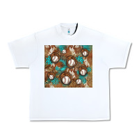 White baseball turquoise gemstones western patterns Urban Heavy Tee - BarkalooDesign