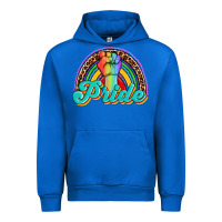 Cobalt pride rainbow Urban Hoodie - OliviaCreatesArt