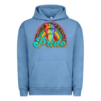 Pigment Pebble Blue pride rainbow Urban Hoodie - OliviaCreatesArt