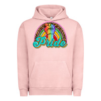 Pigment Salmon pride rainbow Urban Hoodie - OliviaCreatesArt
