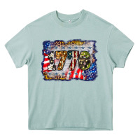 1776 4th Of July Background Heavy Core Tee | Teevron