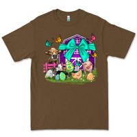 Cacao Easter Farm Animal Easter Day Premium Tee - Neo Western
