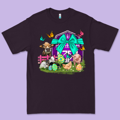 Easter Farm Animal Easter Day Premium Tee Designed By Neo Western