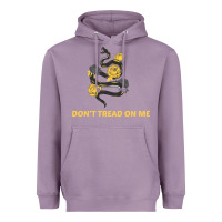 Lavender Don't Tread On Me Heavyweight Hoodie - Bettercallsaul
