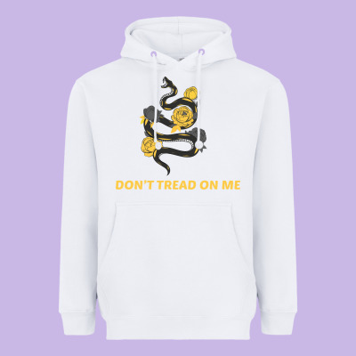 Don't Tread On Me Heavyweight Hoodie Designed By Bettercallsaul