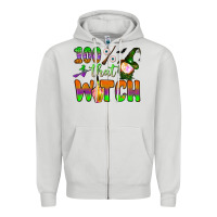 Dove Grey 100  that witch Zipper Hoodie - BundleAndBundleShop