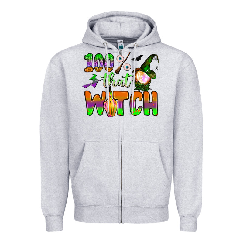 100  That Witch Zipper Hoodie by BundleAndBundleShop | Teevron