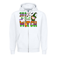 White 100  that witch Zipper Hoodie - BundleAndBundleShop
