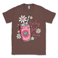 Chestnut lucky girl drink Classic Tee - MaliasSmallBusiness