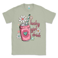 Matcha lucky girl drink Classic Tee - MaliasSmallBusiness