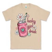 Mushroom lucky girl drink Classic Tee - MaliasSmallBusiness