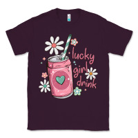 Plum lucky girl drink Classic Tee - MaliasSmallBusiness