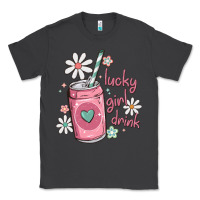 Smoke lucky girl drink Classic Tee - MaliasSmallBusiness