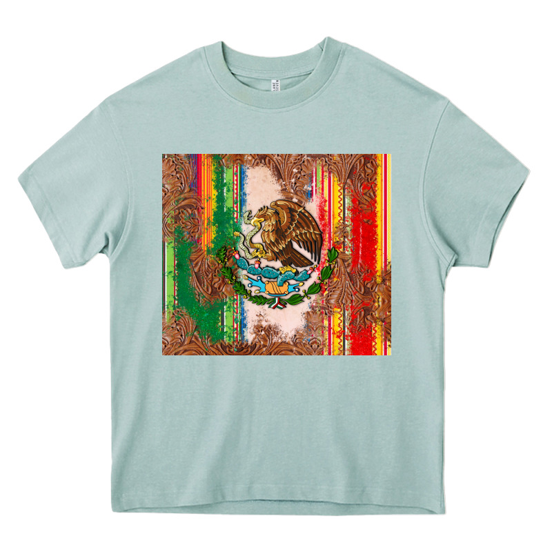 Mexican Flag Serape Heavy Core Tee by CTS Tumbler Store | Teevron