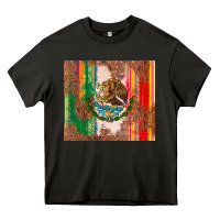 Asphalt mexican flag serape Heavy Core Tee - CTS Tumbler Store