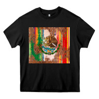 Black mexican flag serape Heavy Core Tee - CTS Tumbler Store