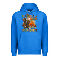 True Royal Flannels boots and bonfires Premium Hoodie - NancyCooperArtShop