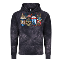 Cloud Black 4th of july skeleton coffee cups Vintage Hoodie - Jasminsmagicworld