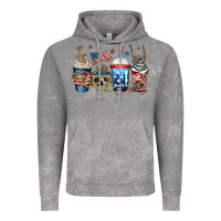 Cloud Rock 4th of july skeleton coffee cups Vintage Hoodie - Jasminsmagicworld
