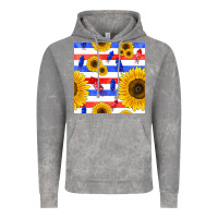 Cloud Rock patriotic sunflowers Vintage Hoodie - BundleAndBundleShop