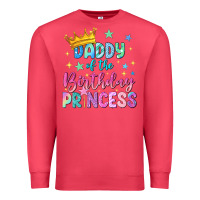 Cardinal daddy of the birthday princess Premium Sweatshirt - NancyCooperArtShop