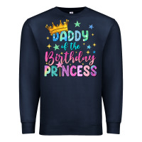 Navy daddy of the birthday princess Premium Sweatshirt - NancyCooperArtShop