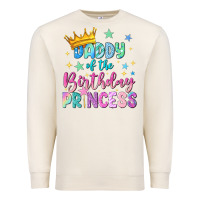 Sandshell daddy of the birthday princess Premium Sweatshirt - NancyCooperArtShop