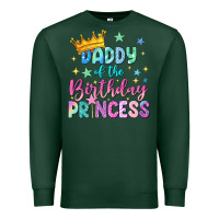 Sports Green daddy of the birthday princess Premium Sweatshirt - NancyCooperArtShop