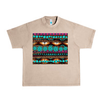 French Oak leopard aztec turquoise jewelry Urban Heavy Tee - BarkalooDesign