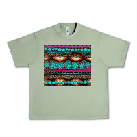 Oil Green leopard aztec turquoise jewelry Urban Heavy Tee - BarkalooDesign