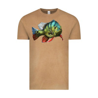 Vintage Camel Peacock Bass Illustrations Vintage Tee - LillyAllenDesigns