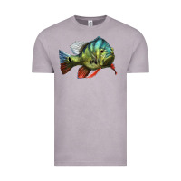 Vintage Zinc Peacock Bass Illustrations Vintage Tee - LillyAllenDesigns