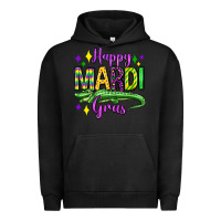 Pigment Black happy mardi gras alligator olivia Urban Hoodie - OliviaCreatesArt