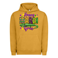 Pigment Peanut Butter happy mardi gras alligator olivia Urban Hoodie - OliviaCreatesArt