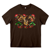 Chocolate Brown mexican skeletons Heavy Core Tee - CTS Tumbler Store